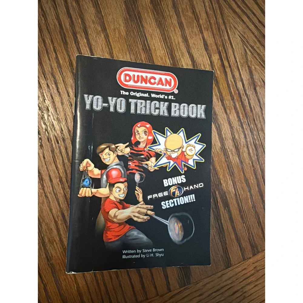 Duncan Yo-Yo Trick Book Steve Brown Bonus Freehand Section Instructional Guide